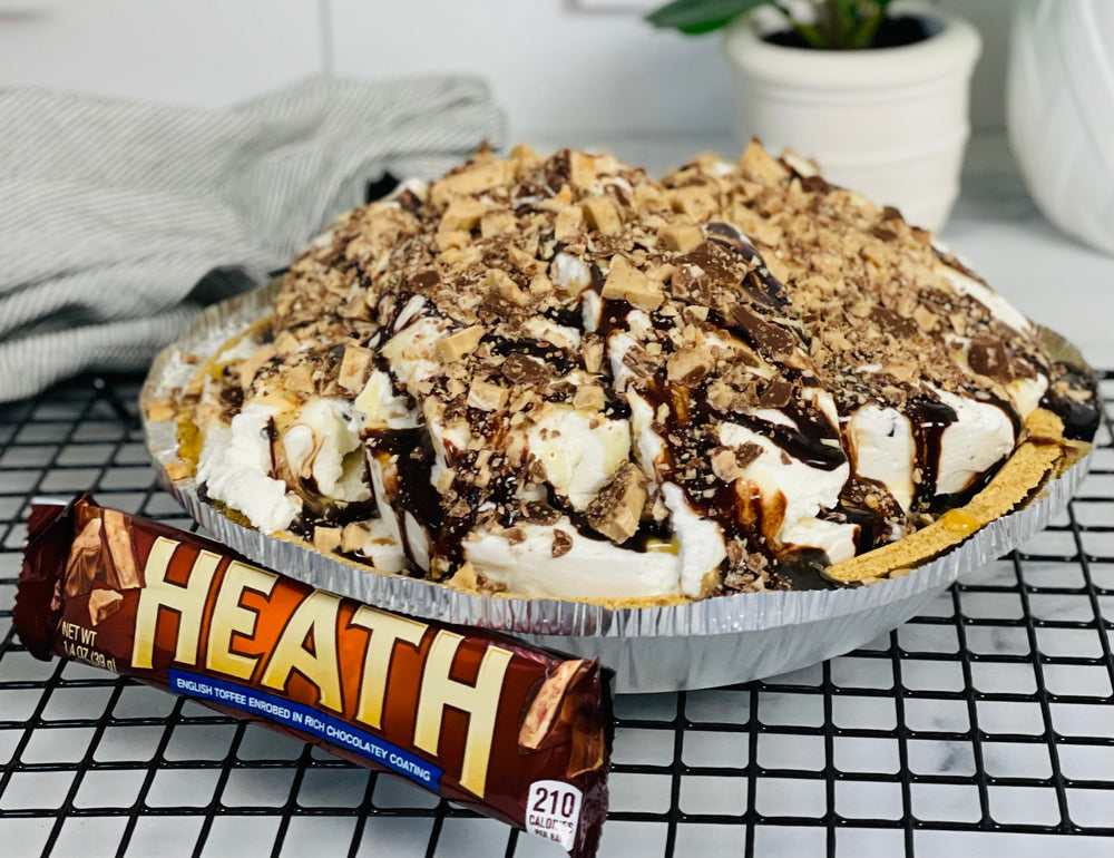 Heath Bar Crunch Ice Cream Pie