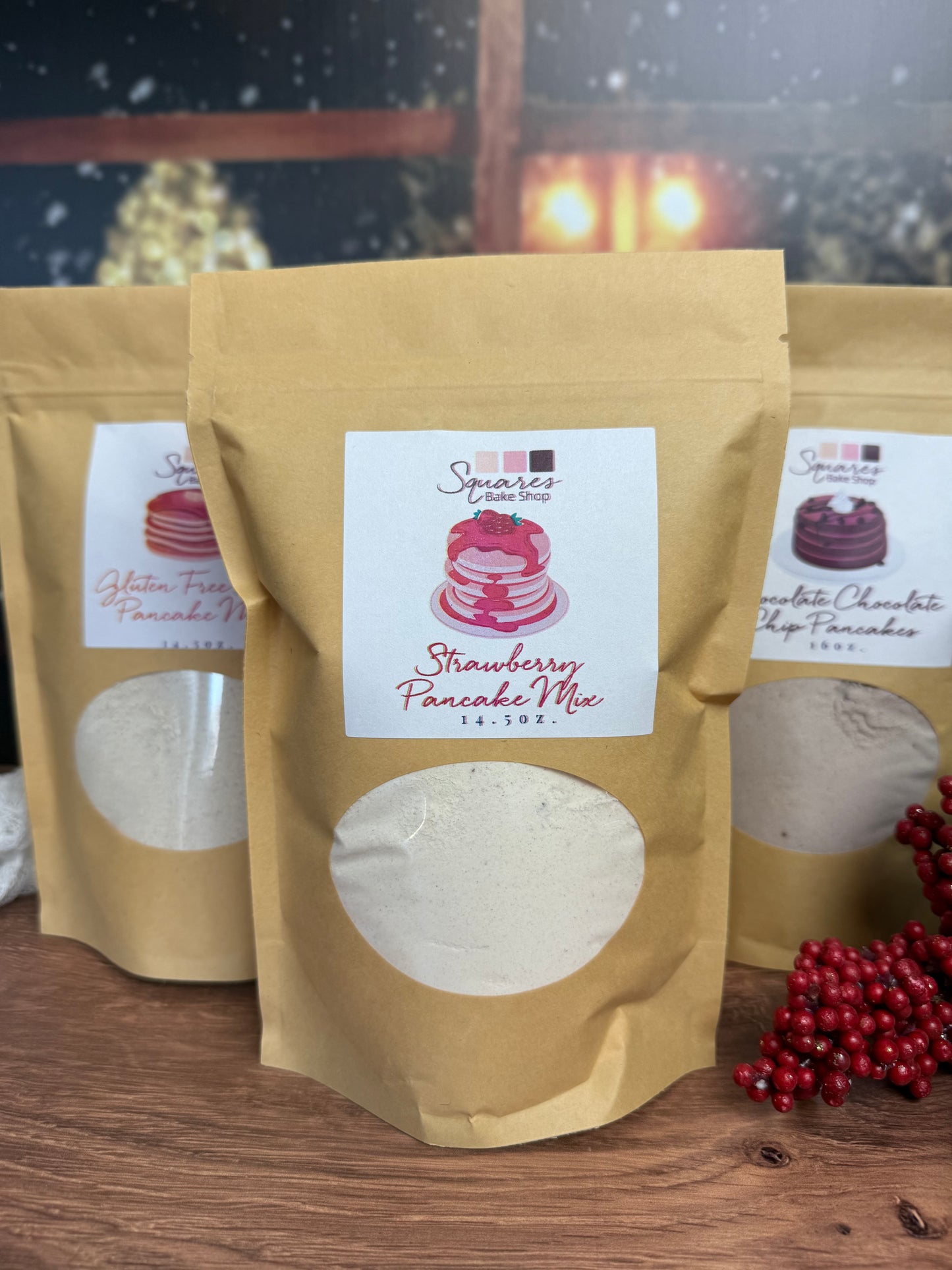 Strawberry Pancake Mix
