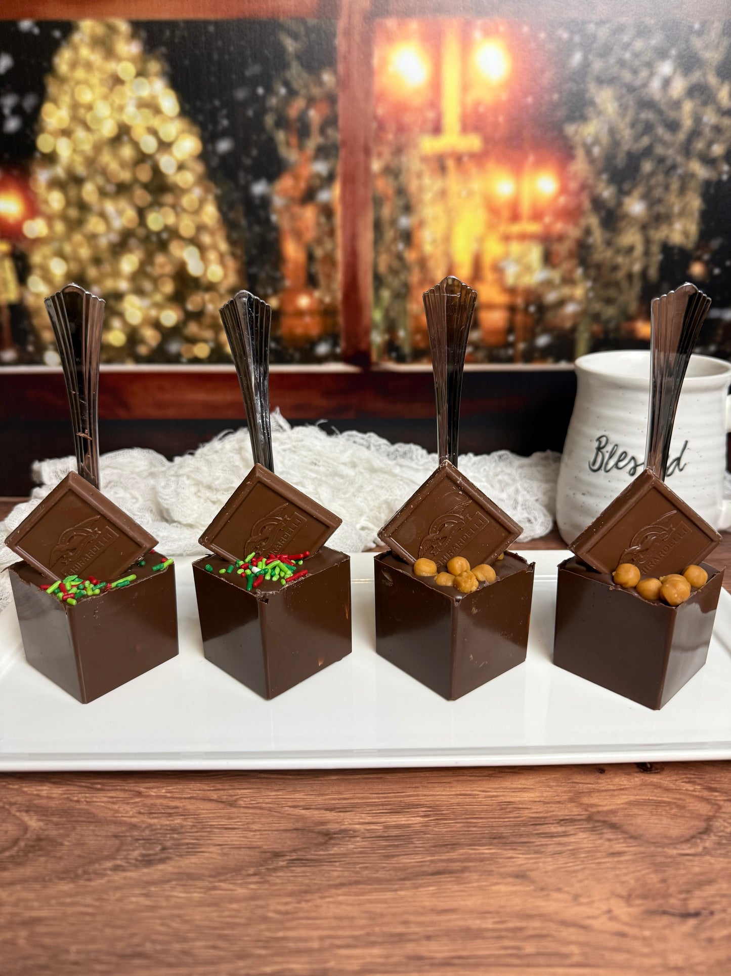 Mint Chip Hot Cocoa Bomb