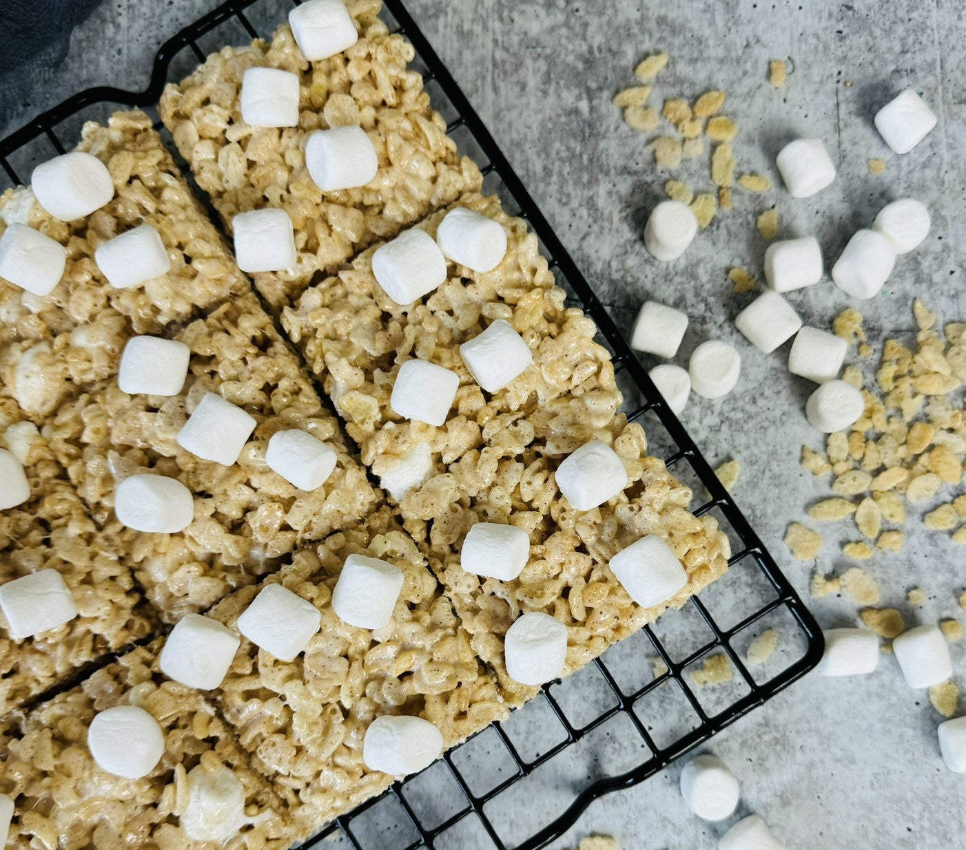 Brown Butter Rice Crispy Squares