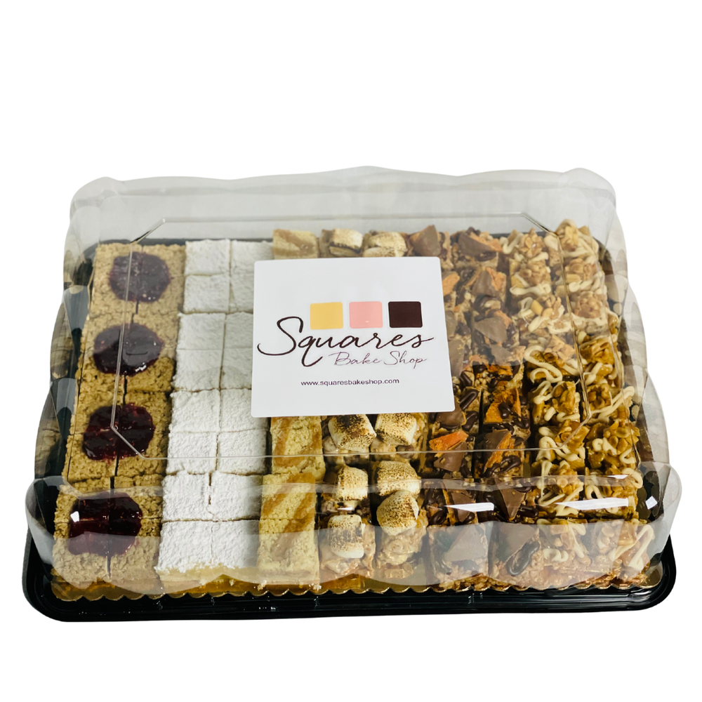 Party Tray 96 mini square desserts