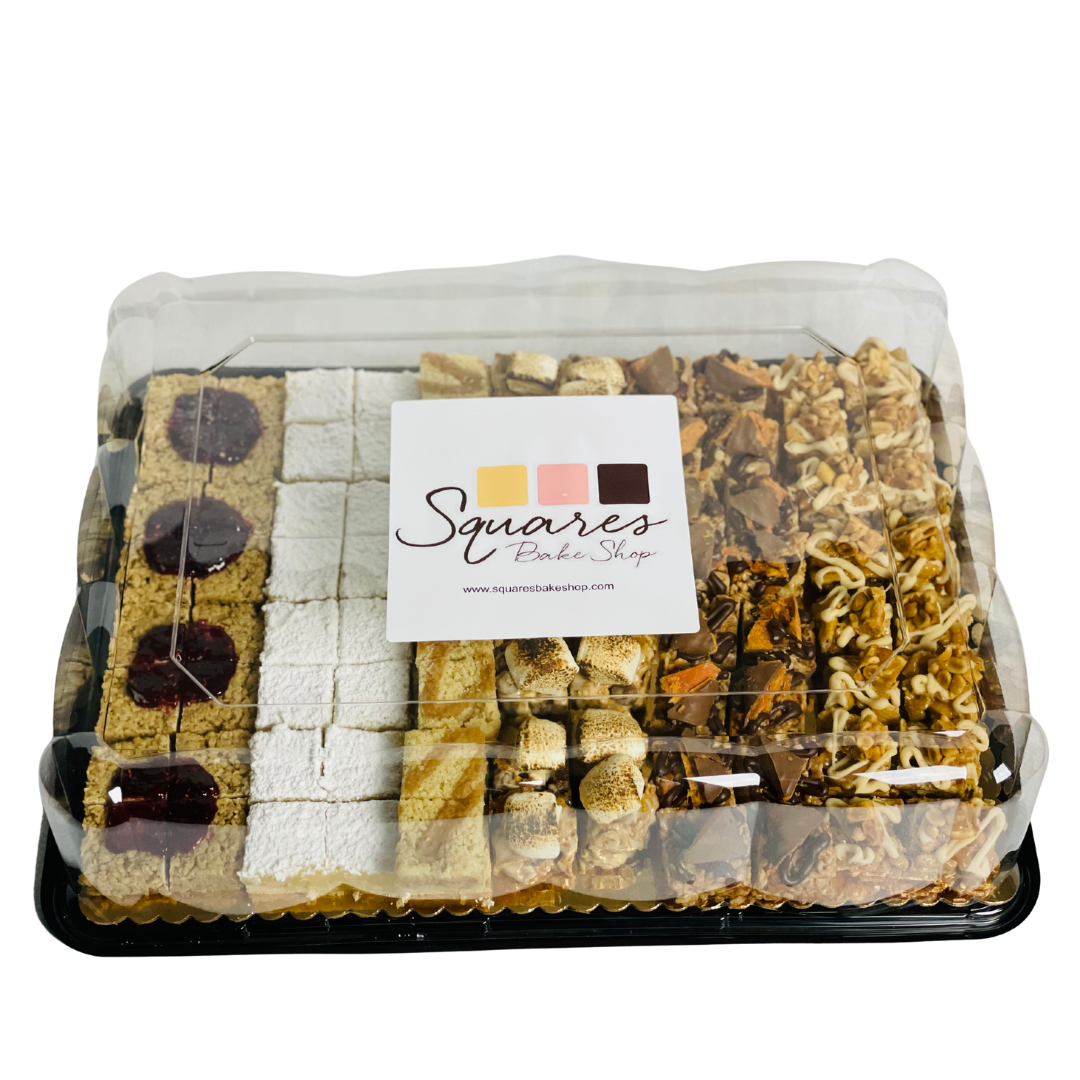 Party Tray 96 mini square desserts